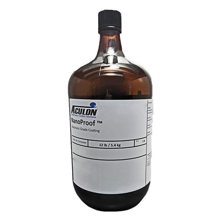 Aculon NanoProof® 3-001X Acrylic Conformal Coating Clear 1 gal Bottle