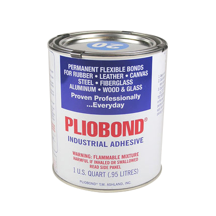 Ashland Pliobond 20 Solvent Based Adhesive Tan 1 qt Can