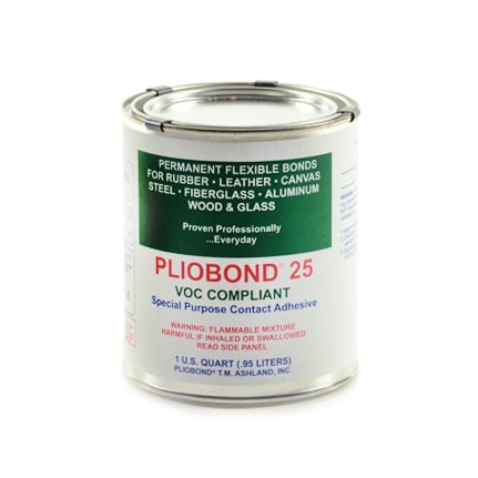 Ashland Pliobond 25 LV Solvent Based Adhesive Tan 1 qt Can
