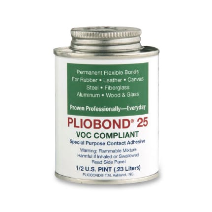 Ashland Pliobond 25 LV Solvent Based Adhesive Tan 0.5 pt Can
