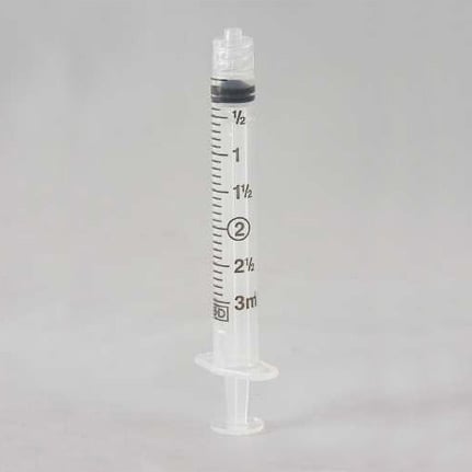 Becton Dickinson Ea Luer Lok Syringe 3 Ml