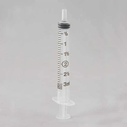 Becton Dickinson Ea Slip Tip Syringe 3 Ml