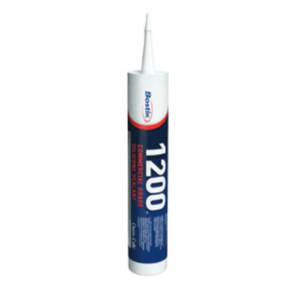 Bostik Chem-Calk 1200 Silicone Sealant Clear 10.1 oz Cartridge