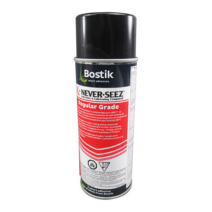 Bostik Never-Seez Regular Grade Anti-Seize Lubricant Silver 16 oz Aerosol Can