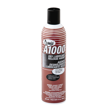 Camie A1000 Dry Lubricant Release Agent White 13 oz Aerosol