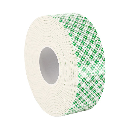 3M 4004 Double Coated Urethane Foam Tape White 1 in x 5 yd Roll