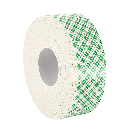 3M 4032 Double Coated Urethane Foam Tape White 1 in x 5 yd Roll