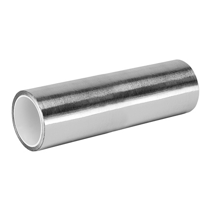 3M 433 High Temp Aluminum Foil Tape Silver 12 in x 5 yd Roll