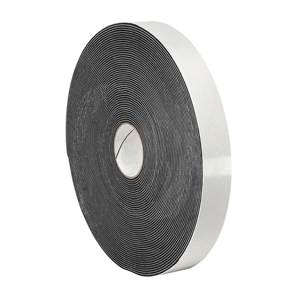 3M 4462 Double Coated Polyethylene Foam Tape Black 0.5 in x 5 yd Roll