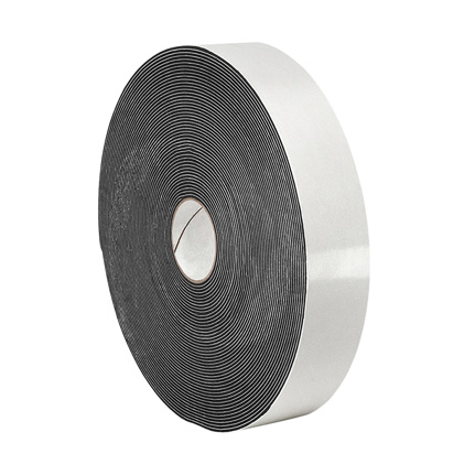 3M 4462 Double Coated Polyethylene Foam Tape Black 1 in x 5 yd Roll
