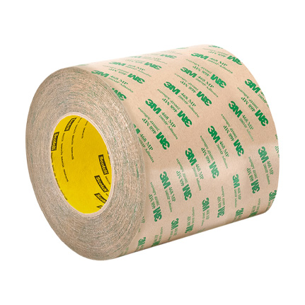 3M 468MP Adhesive Transfer Tape Clear 6 in x 20 yd Roll