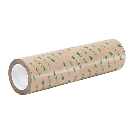 3M 9472LE Adhesive Transfer Tape Clear 12 in x 20 yd Roll