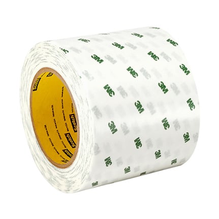 3M 966 Adhesive Transfer Tape Clear 6 in x 5 yd Roll