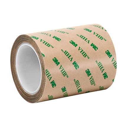 3M VHB F9460PC Adhesive Transfer Tape Clear 6 in x 5 yd Roll