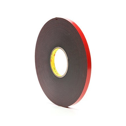 3M VHB Tape 4611 Dark Gray 0.5 in x 5 yd Roll