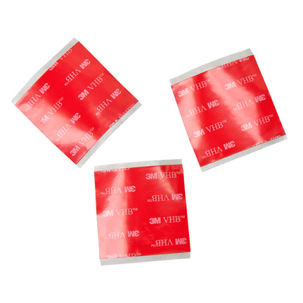 3M VHB Tape 4910 Clear 0.5 in x 0.5 in Square 5 Pack