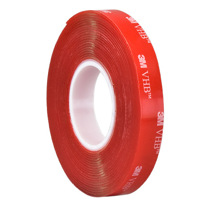 3M VHB Tape 4910 Clear 0.75 in x 5 yd Roll