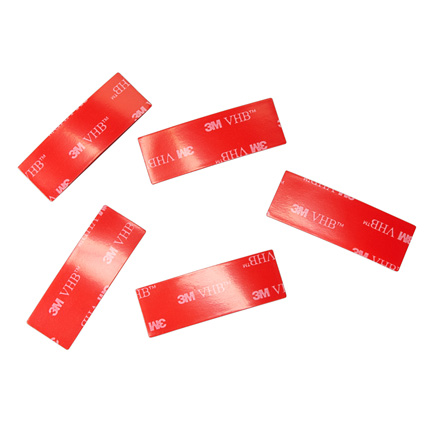 3M VHB Tape 4910 Clear 1 in x 3 in Strip 5 Pack