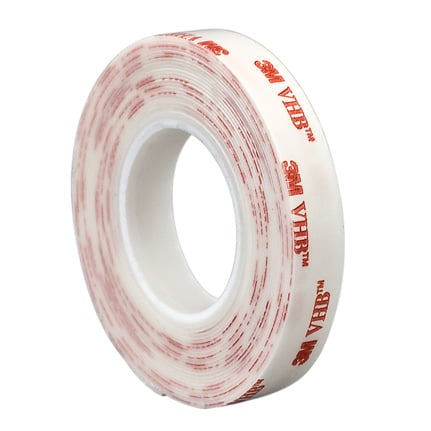 3M VHB Tape 4920 White 1 in x 5 yd Roll