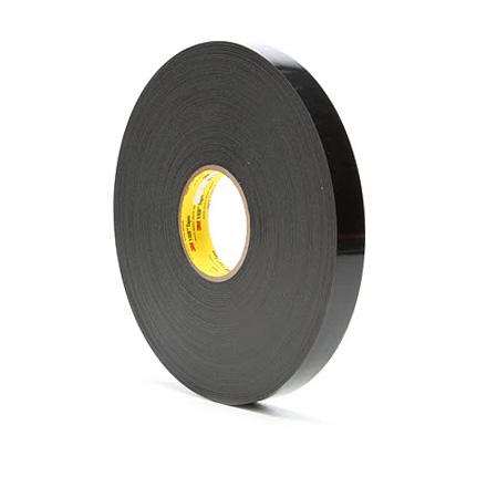 3M VHB Tape 4929 Black 1 in x 5 yd Roll