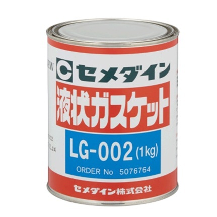 Cemedine LG002 Liquid Gasket Sealant 1 kg Can