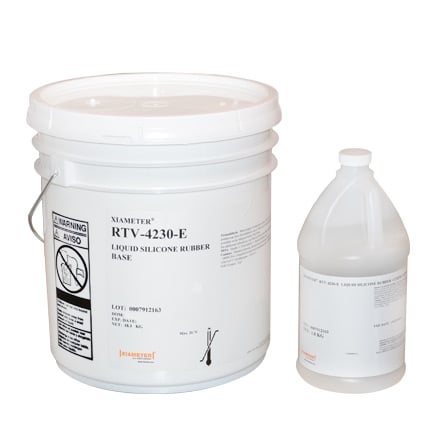 Ideaal thee alliantie XIAMETER™ RTV-4230-E Silicone Rubber White 19.9 kg Kit