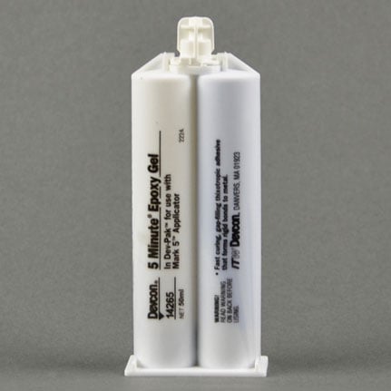 ITW Performance Polymers Devcon 5 Minute Epoxy Adhesive Gel 50 mL Cartridge