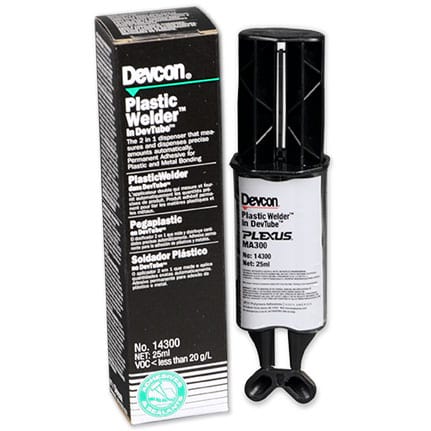 ITW Performance Polymers Devcon Plastic Welder Methacrylate Adhesive Straw 25 mL Dev-Tube™