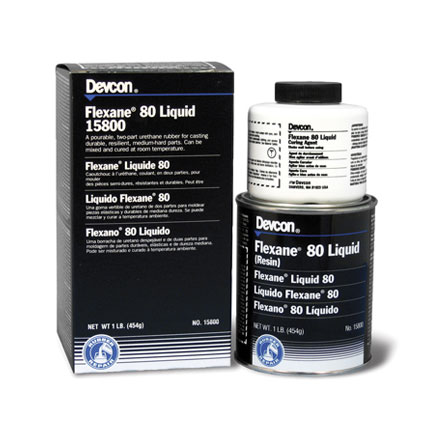ITW Performance Polymers Devcon Flexane 80 Liquid Black 1 lb Kit