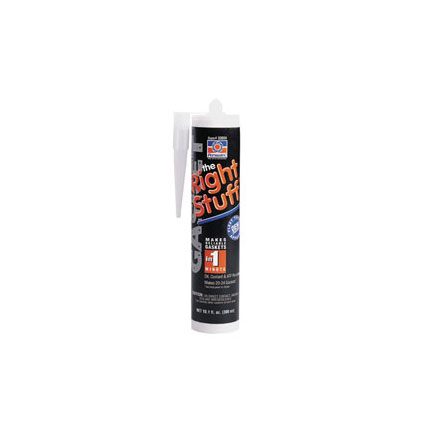 ITW Performance Polymers Permatex The Right Stuff Silicone Rubber Black 10.1 oz Cartridge