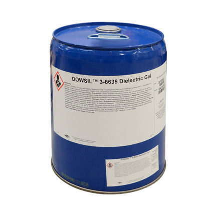 Dow DOWSIL™ 3-6635 Dielectric Gel Clear 18.1 kg Pail