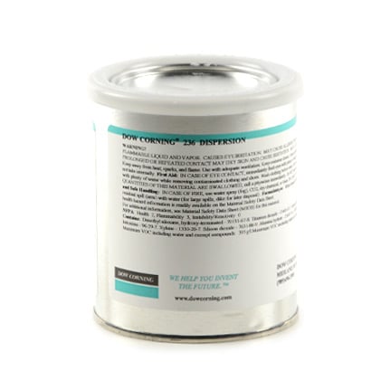 Dow DOWSIL™ 236 Dispersion Coating White 0.45 kg Can