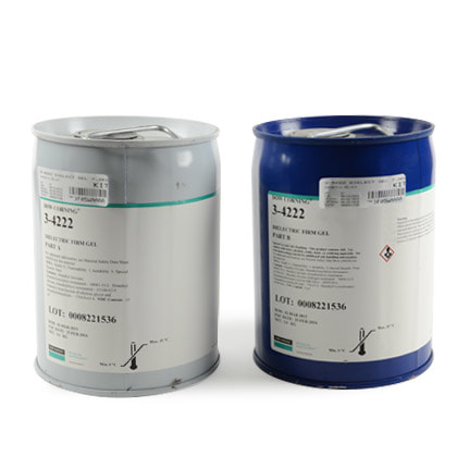 Dow DOWSIL™ 3-4222 Dielectric Firm Gel Transparent Green 7.2 kg Kit