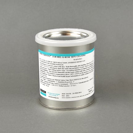 Dow DOWSIL™ 3140 RTV Silicone Conformal Coating Clear 493 g Can