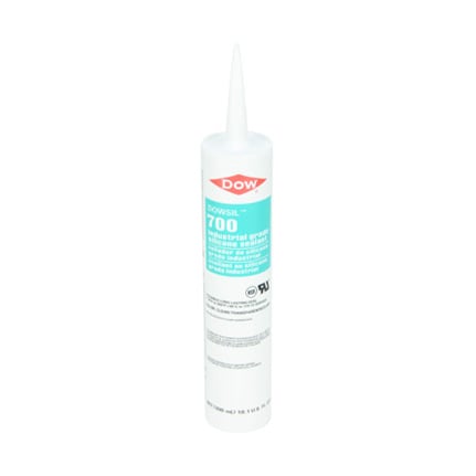 Aluminum Silicone Sealant Professional Grade, Case of 12