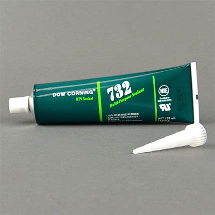 Dow DOWSIL™ 732 Multi-Purpose Sealant Silicone Black 139 mL Tube