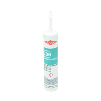 Dow DOWSIL™ 839 Silicone Adhesive-Sealant Blue 305 mL Cartridge