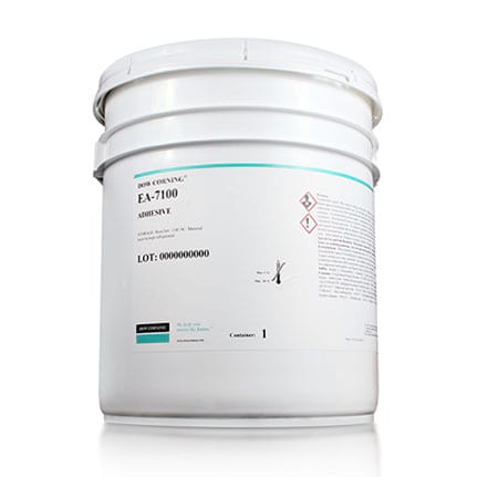 Dow DOWSIL™ EA-7100 Silicone Adhesive Gray 15 kg Pail