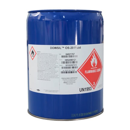 Dow DOWSIL™ OS-20 Silicone Fluid Clear 15 kg Pail