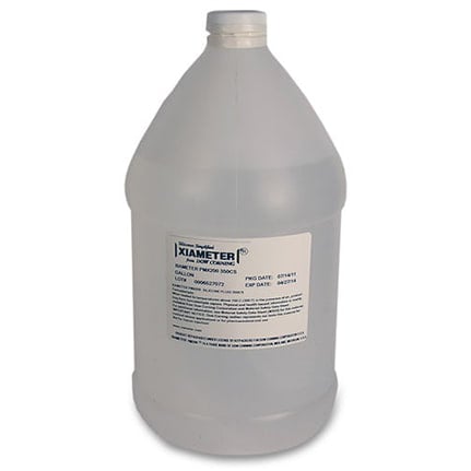 KitPackers Packaged XIAMETER™ PMX200 350cs 1 gal Jug