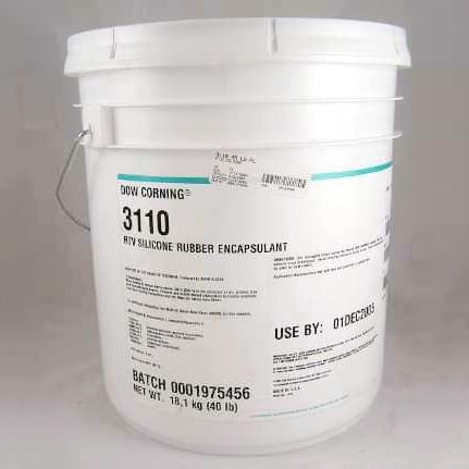 Dow SILASTIC™ RTV-3110 Base White 18.1 kg Pail