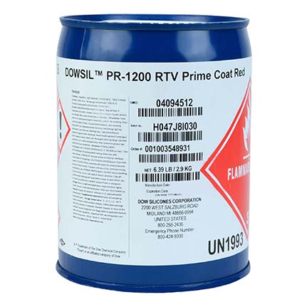 Dow DOWSIL™ PR-1200 Primer Red 2.9 kg Pail