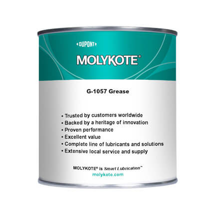 DuPont MOLYKOTE® G-1057 Grease Lubricant Translucent 1 kg Can
