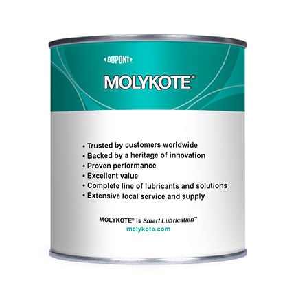 DuPont MOLYKOTE® HP-300 Grease White 2 kg Can