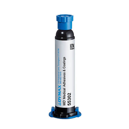 Dymax 55302 UV Curing Adhesive Blue 10 mL MR Syringe