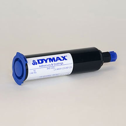 Dymax 846-GEL Structural Acrylic Adhesive Light Yellow 170 mL Cartridge
