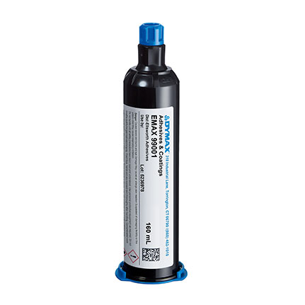 Dymax EMAX 99001 Glass-to-Metal Adhesive Clear 160 mL Cartridge