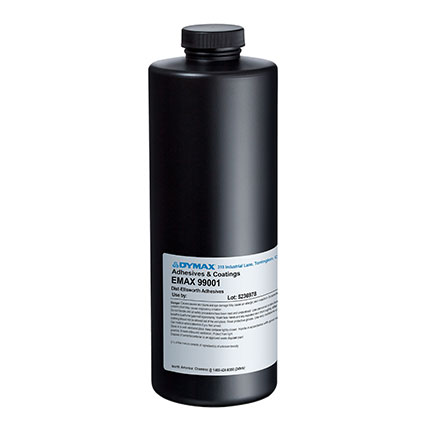 Dymax EMAX 99001 Glass-to-Metal Adhesive Clear 1 L Bottle