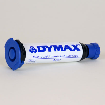 Dymax Multi-Cure 6-621 UV Curing Adhesive Clear 10 mL MR Syringe