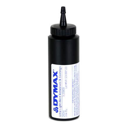 Dymax Ultra Light-Weld® 3-20809 UV Curing Adhesive Yellow 250 mL Bottle